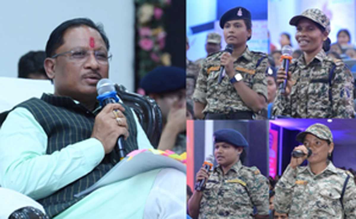 बस्तर में गर्भावस्था में भी महिला कमांडर ने की गश्त, मुख्यमंत्री ने की तारीफ